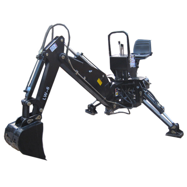 180 Degree Swing Mini Tractor Backhoe 12inch Bucket 35 Hp Backhoe